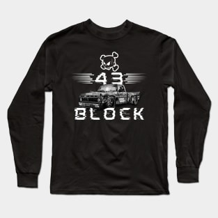 Ken Block 43 Hoonigan White Long Sleeve T-Shirt